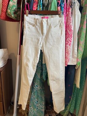 Lilly Pulitzer White Skinny Jeans